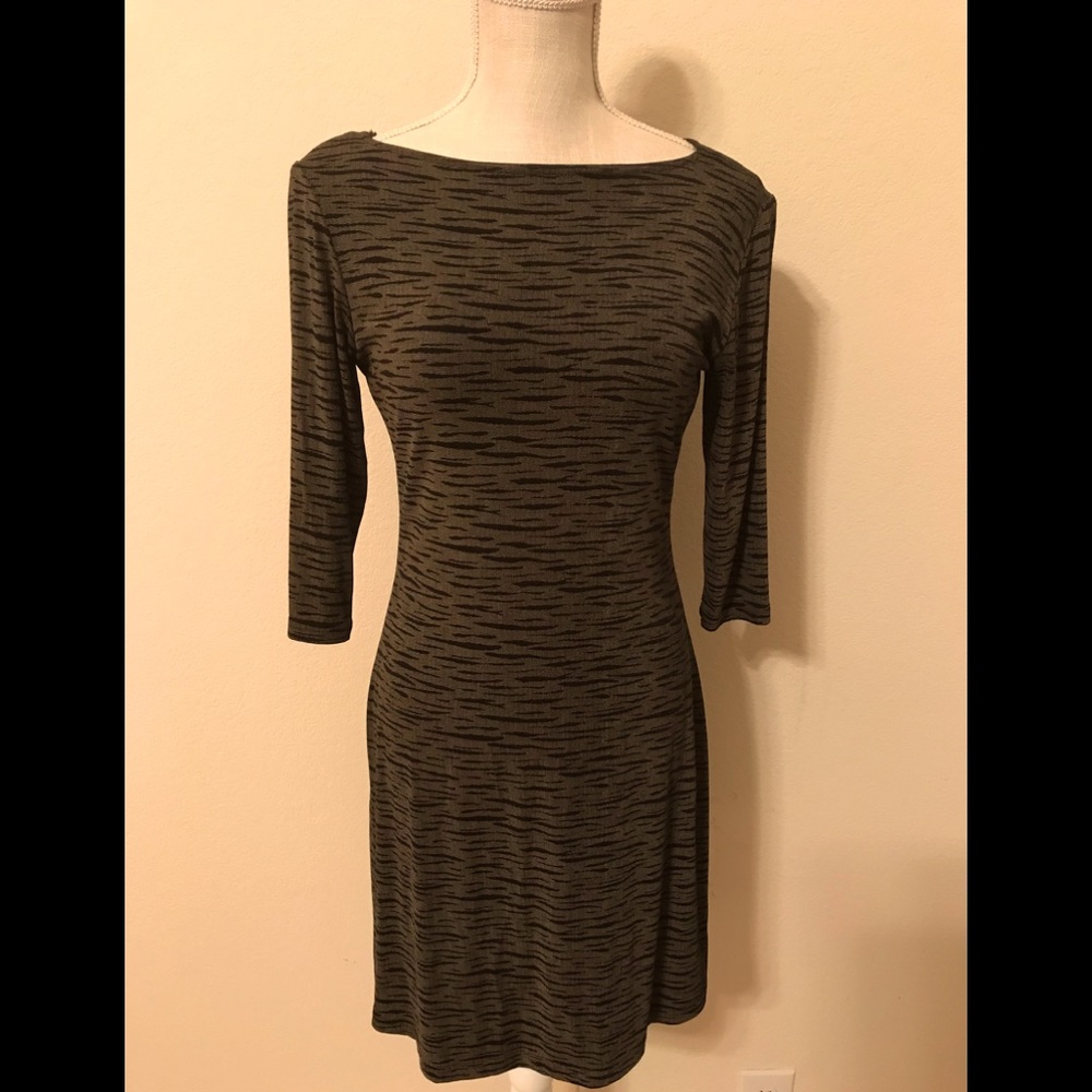 Zebra Pattern Dress - image 1